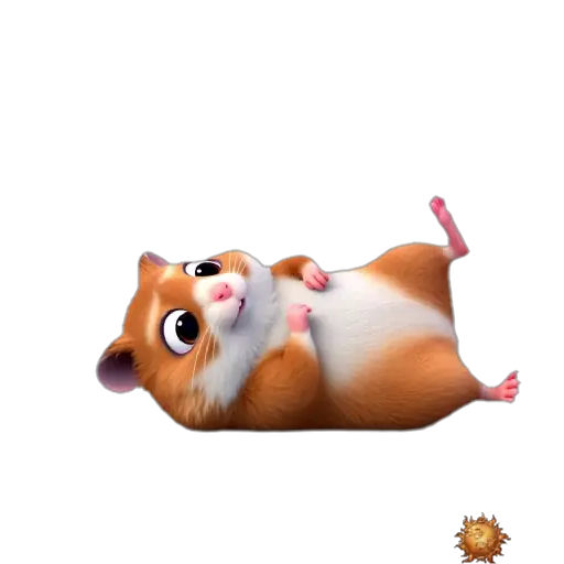 Sticker animado Hámster diciendo qué para WhatsApp Sticker animado Hámster diciendo qué para WhatsApp - que, reacción, expresión